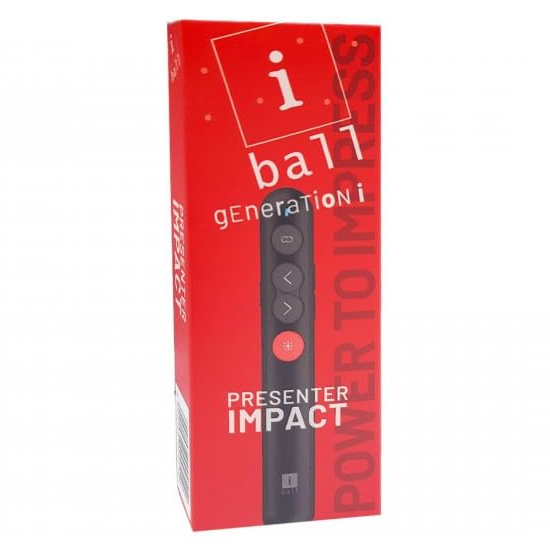 iball Wireless Presenter Impact I Laser Pointer with 100m Range